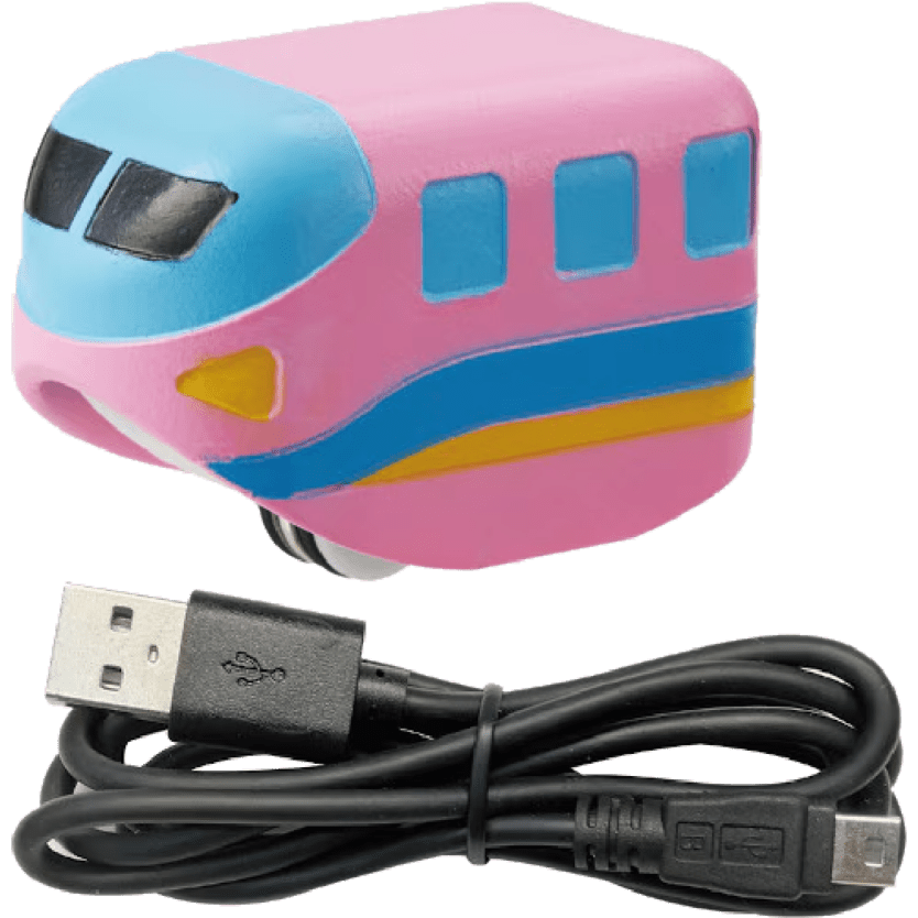 ミニトレイン スムージーピンク (充電用USBケーブル1本付き）ご発注合計5,500円以上の場合は送料無料
