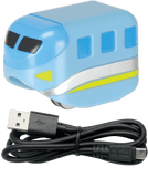 ミニトレイン ベイビーブルー(充電用USBケーブル1本付き）ご発注合計5,500円以上の場合は送料無料