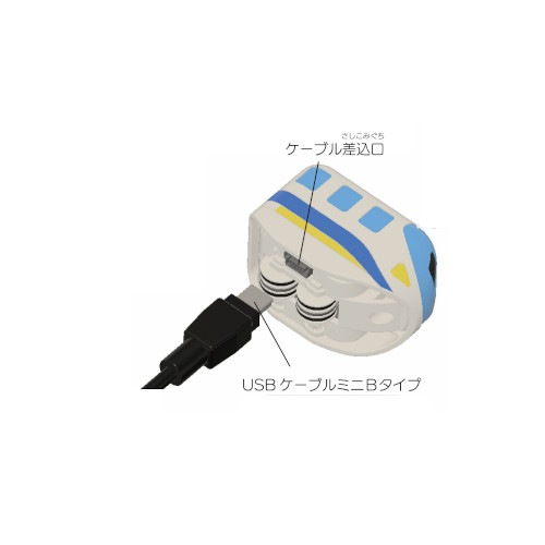 ミニトレイン スムージーピンク (充電用USBケーブル1本付き）ご発注合計5,500円以上の場合は送料無料