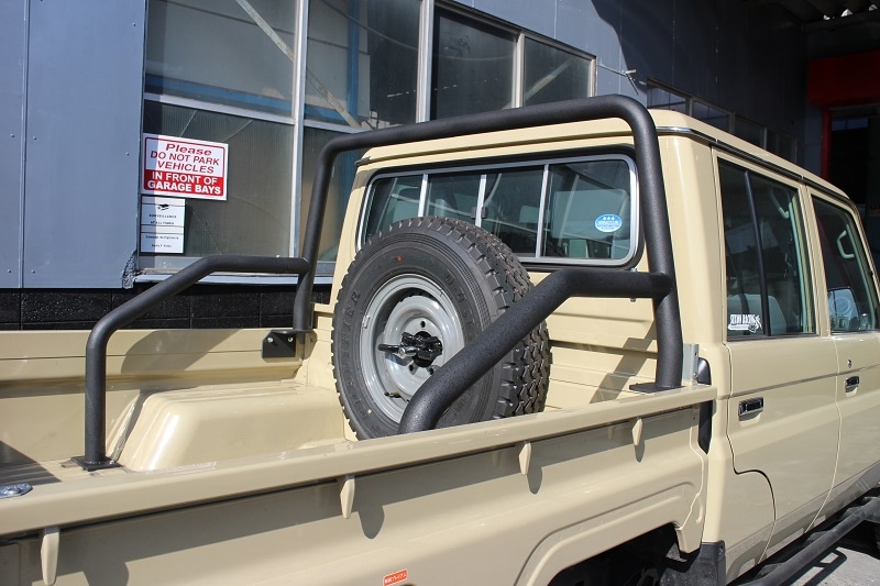 GRロールバー ランクル70】<br>ロールバー<br>適合車両型式<br>CBF-GRJ79K