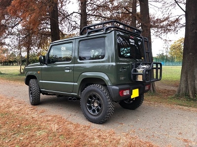 スズキ 新型ジムニー／シエラ リアキャリア&ラダー【型式：JB64W  