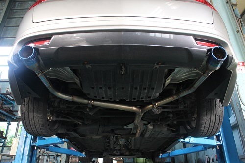 ホンダ アコードツアラー ワンオフ マフラー 【型式：DBA－CW2