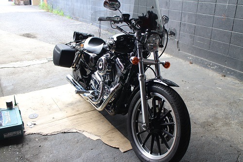 ハーレー マフラーカッター加工 【型式：－】 | ワンオフ製作