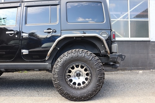 Jeep JKラングラー ワンオフチューブフェンダー 【型式