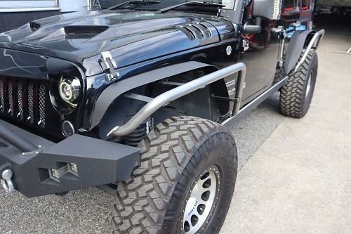 Jeep JKラングラー ワンオフチューブフェンダー 【型式