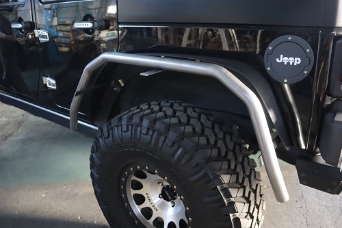 Jeep JKラングラー ワンオフチューブフェンダー 【型式