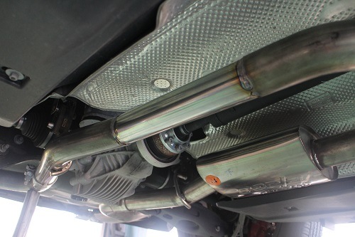 ダッジ チャレンジャーR/T 社外マフラー加工 【型式