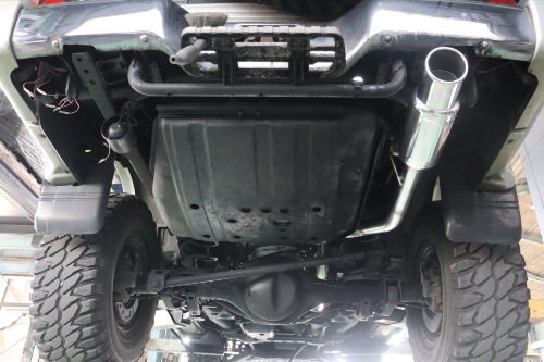 ミツビシ パジェロロング ワンオフマフラー【型式：V46WG