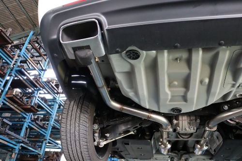 ダッジ チャレンジャーSXT V8サウンド風マフラー【型式