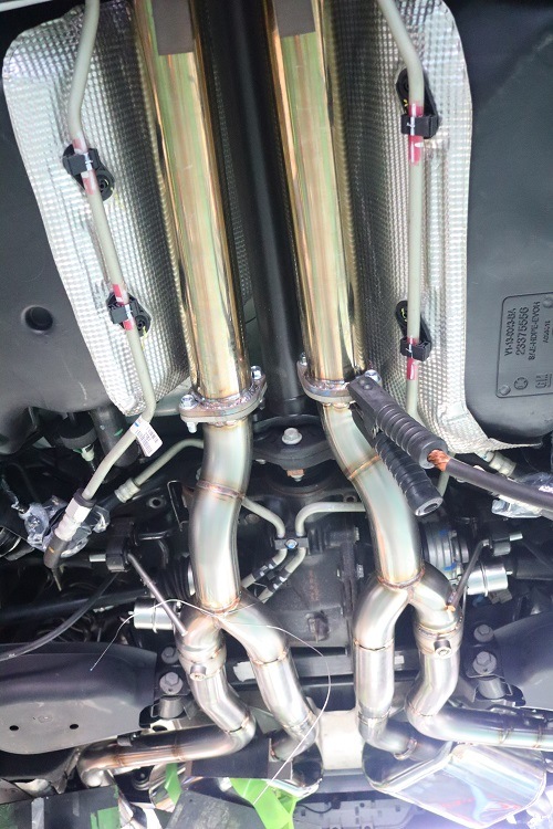 シボレー カマロSS ワンオフマフラー【型式：－】 | ワンオフ製作