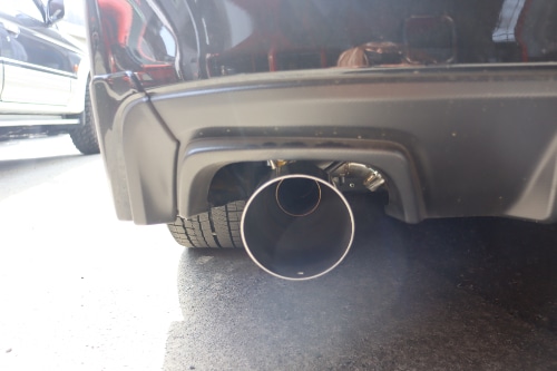 スバル WRX STI ワンオフリアマフラー【型式：3BA－VAG