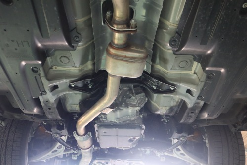 スバル WRX STI ワンオフリアマフラー【型式：3BA－VAG