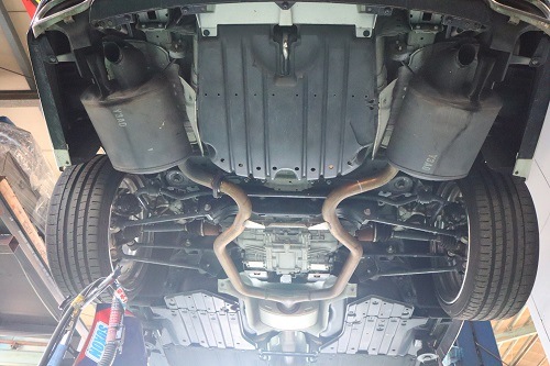 レジェンドka9 ワンオフマフラー ホンダ レジェンド ワンオフマフラー 【型式：－】 | ワンオフ製作事例