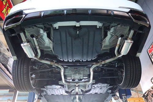 ホンダ レジェンド ワンオフマフラー 【型式：－】 | ワンオフ製作事例
