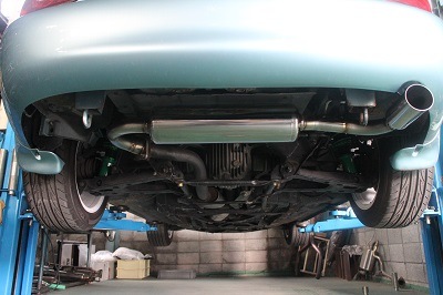 マツダ ロードスター ワンオフ マフラー 【型式：NB8C