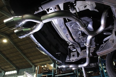リンカーン ナビゲーター ワンオフ マフラー 【年式：03年式