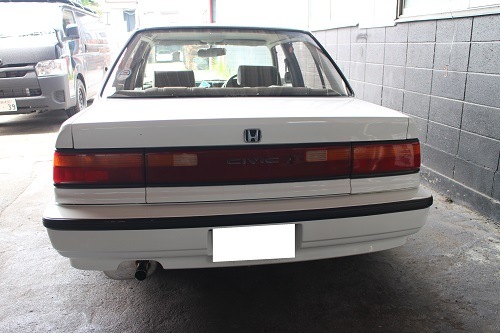 ホンダ シビック ワンオフ マフラー 【型式：EF2
