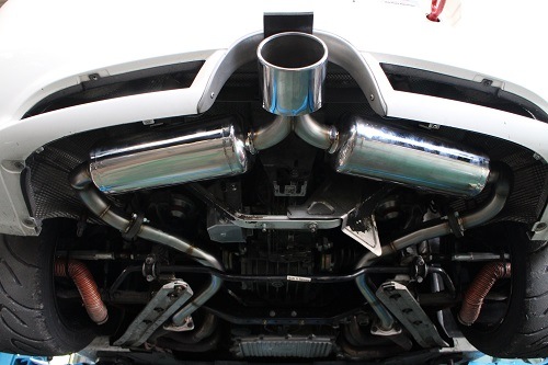 ポルシェ 986ボクスター ワンオフマフラー 【型式：GH