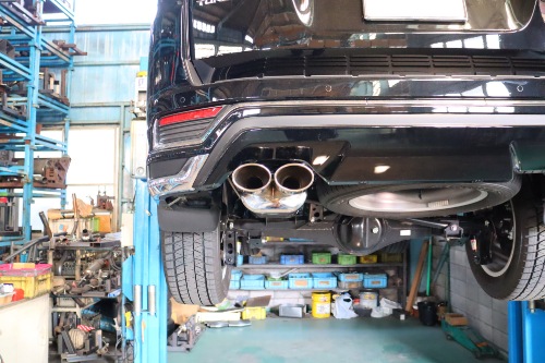 トヨタ ランクル300ZX ワンオフマフラー【型式：3BA