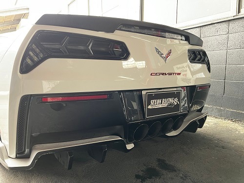 シボレー C7コルベット ワンオフ マフラー 【型式：－】 | ワンオフ