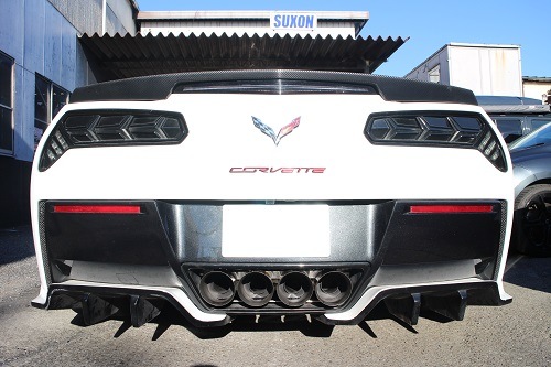 シボレー C7コルベット ワンオフ マフラー 【型式：－】 | ワンオフ