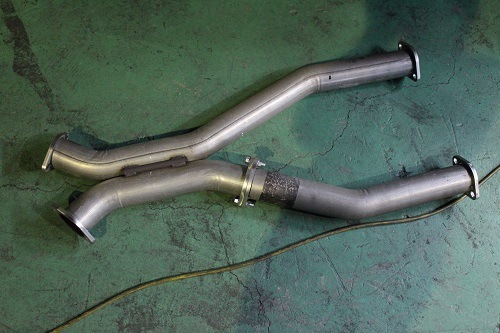 グランドチェロキー SRT8 ワンオフ　マフラー 12y－ ジープ グランドチェロキー SRT8 ワンオフ マフラーキット 製作