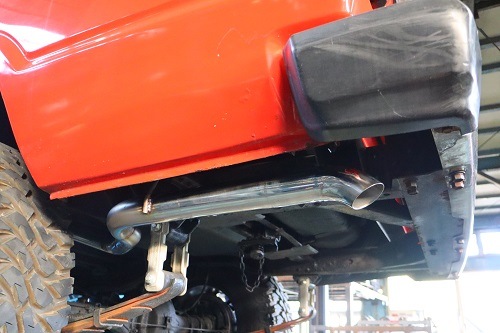 トヨタ ランドクルーザー60 ワンオフマフラー 【型式：J