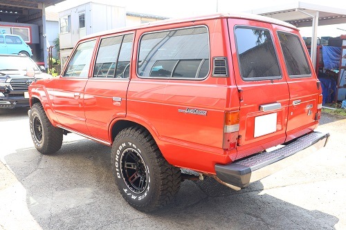 トヨタ ランドクルーザー60 ワンオフマフラー 【型式：J