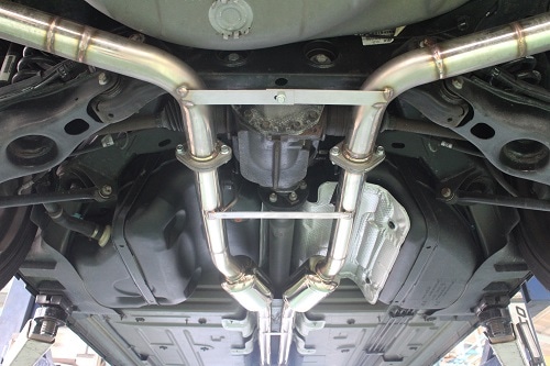 ダッジ チャレンジャーSE マフラー加工【型式：－】 | ワンオフ製作