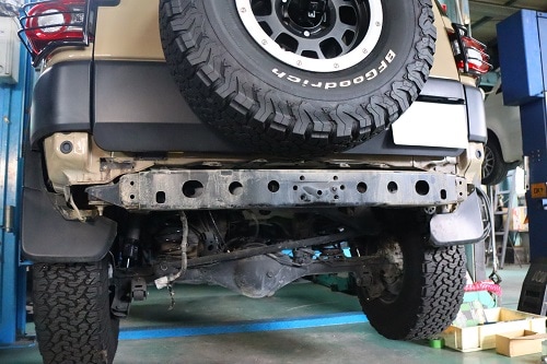 トヨタ FJクルーザー ワンオフマフラー 【型式：CBA