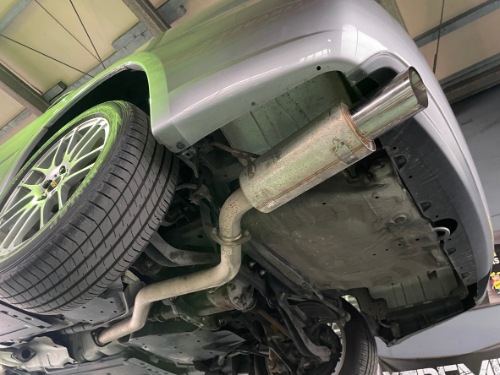 スバル レガシィ 中間ストレートマフラー製作【型式：－】 | ワンオフ