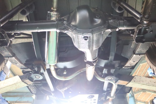 三菱 ジープ ワンオフマフラー 【型式：J26】 | ワンオフ製作事例