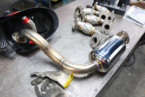 三菱 ジープ ワンオフマフラー 【型式：J26】 | ワンオフ製作