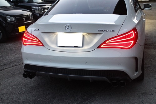 車のリアテール喉 排気テールパイプマフラー CLA クラス W117 C117 AMG 2016 2017 カースタイリングテールマ ベンツ  CLAクラス C117/X117(2016年8月まで）用リアマフラー 80mm ダブル 左右 FOX製 : THREE POINT - 通販 -  Yahoo!ショッピング 自動車用排気テールパイプ Aクラス用 CLAクラス X156クラス W176 W117 X156 AMG排気テールパイプ 自動車排気