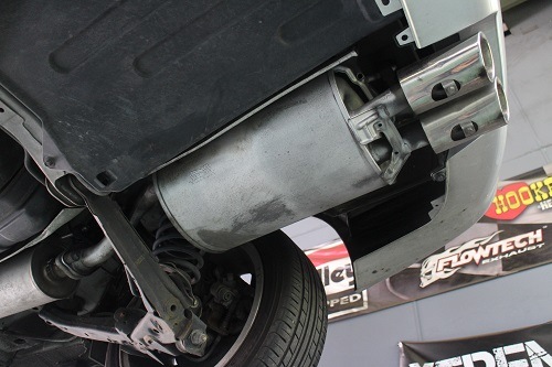 ホンダ シビック リアストレートマフラー 【型式：FD1】 | ワンオフ