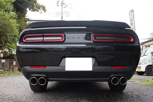 ダッジチャレンジャー　2015y ワンオフマフラー ダッジ チャレンジャー 前期 ワンオフマフラー【型式：－】 | ワンオフ