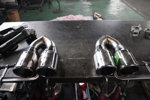 ダッジ チャレンジャーSXT ワンオフマフラー【型式