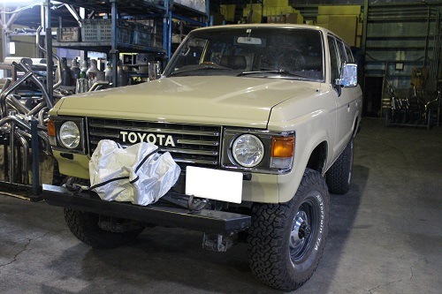 トヨタ ランドクルーザー60 NA ワンオフマフラー 【型式