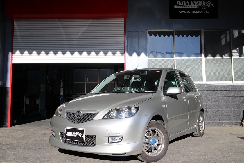 マツダ デミオ ワンオフ マフラー 【型式：DY5W】 | ワンオフ製作