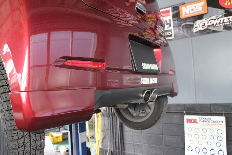 ソニカ L405S 柿本改マフラー ダイハツ ソニカ ワンオフ