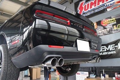 ダッジチャレンジャーSXT V6前期 純正マフラー(フルエキ 15y- チャレンジャー SXT/ GT 3.6L V6 | マフラー キャタバック