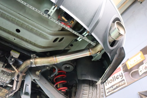 リアストレート 加工マフラー スリーキャッツ GRX130 130マークX 100Φ真円 直管 ストレート