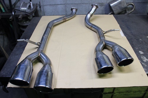 USトヨタ セコイアプラチナム ワンオフ マフラー 【型式