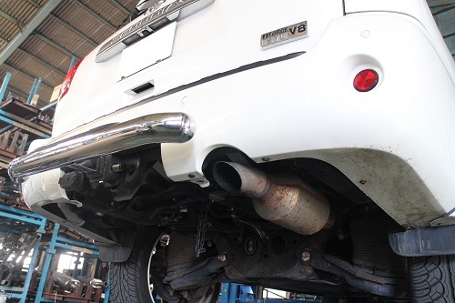 USトヨタ セコイアプラチナム ワンオフ マフラー 【型式