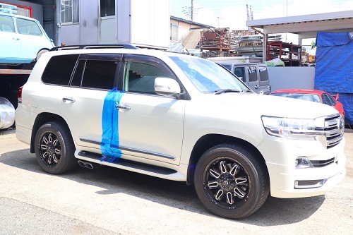 トヨタ ランドクルーザー200 可変バルブ式ワンオフマフラー 【型式