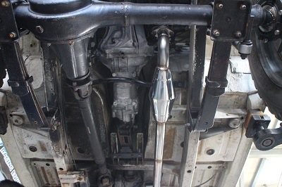 30ジムニー】<br>チャンバー付ダウンテールマフラー<br>適合車両