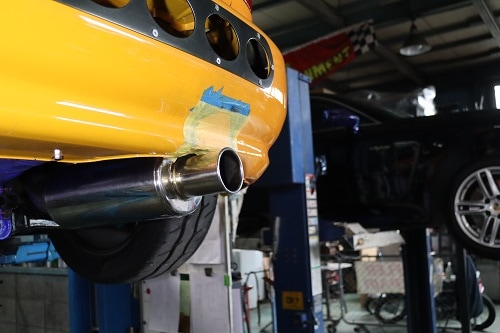 シビック　eg6 ワンオフマフラー ホンダ シビック改 ワンオフ 【型式：EG6】 | ワンオフ製作