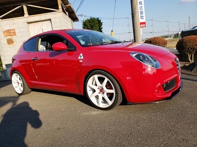 アルファロメオ MITO ワンオフ マフラー 【型式：ABA 