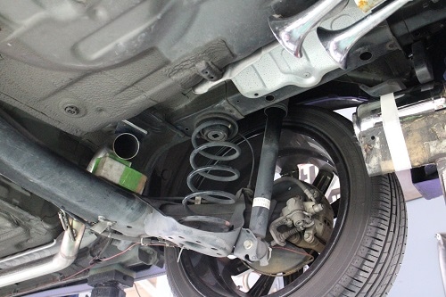 ホンダ フィット ワンオフマフラー 【型式：DBA－GE8