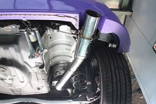 ホンダ フィット ワンオフマフラー 【型式：DBA－GE8 